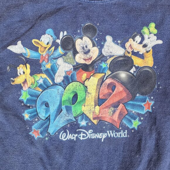 Disney World 2012 Toddler Navy T-Shirt Size XS - Picture 7 of 10